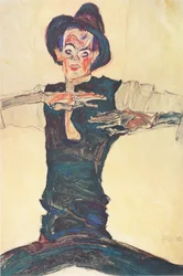 Self-Portrait with Brown Hat